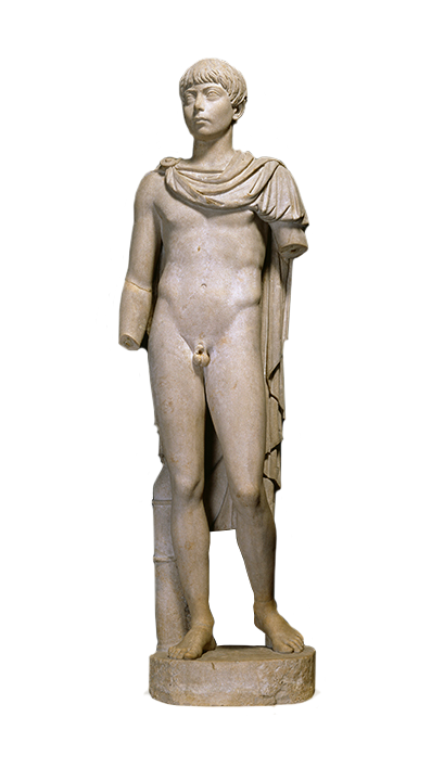 <em>Portrait of a Roman Youth</em>,mid-2nd century C.E.