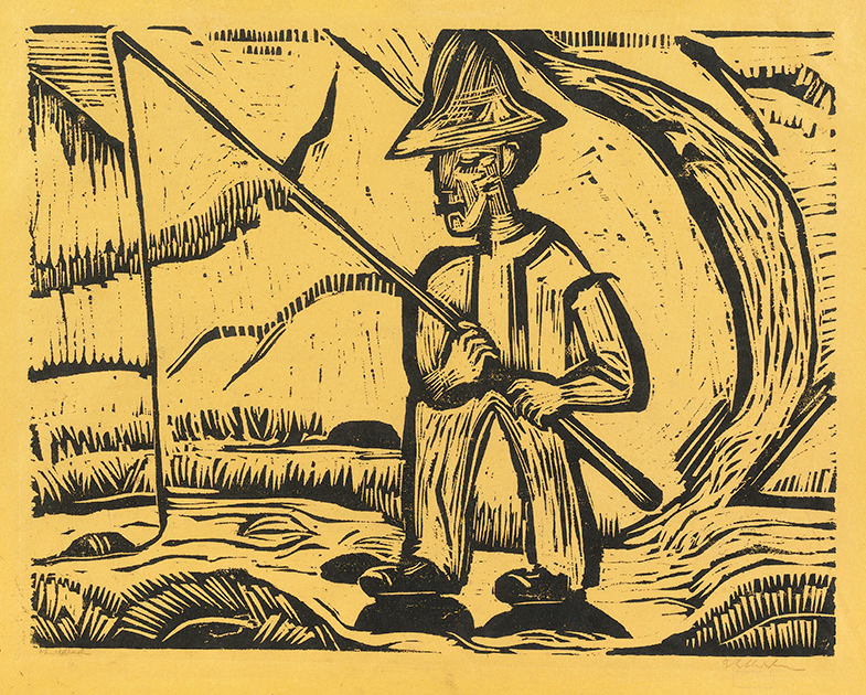 The Fisherman by Ernst Ludwig Kircner