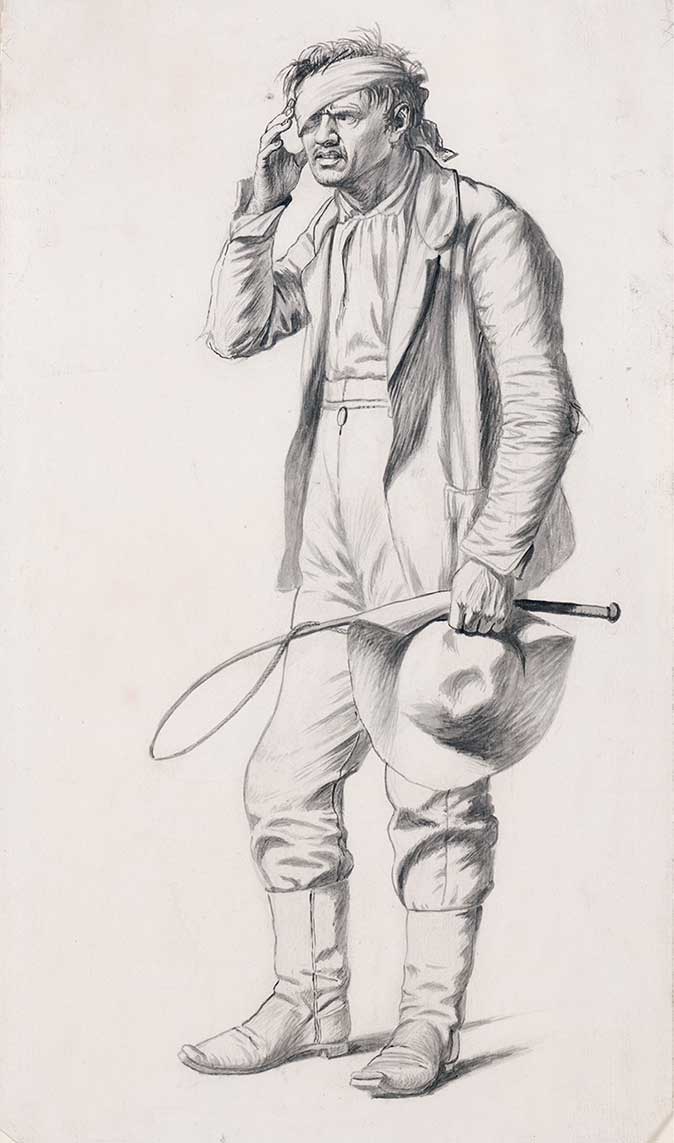 Bull-Whacker by George Caleb Bingham