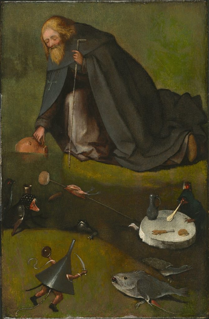 Hieronymus Bosch, The Temptation of St. Anthony,