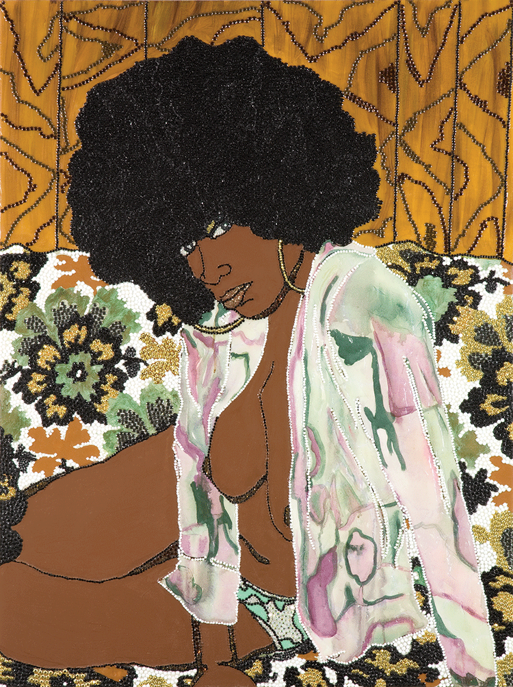 Whatever You Want by Mickalene Thomas