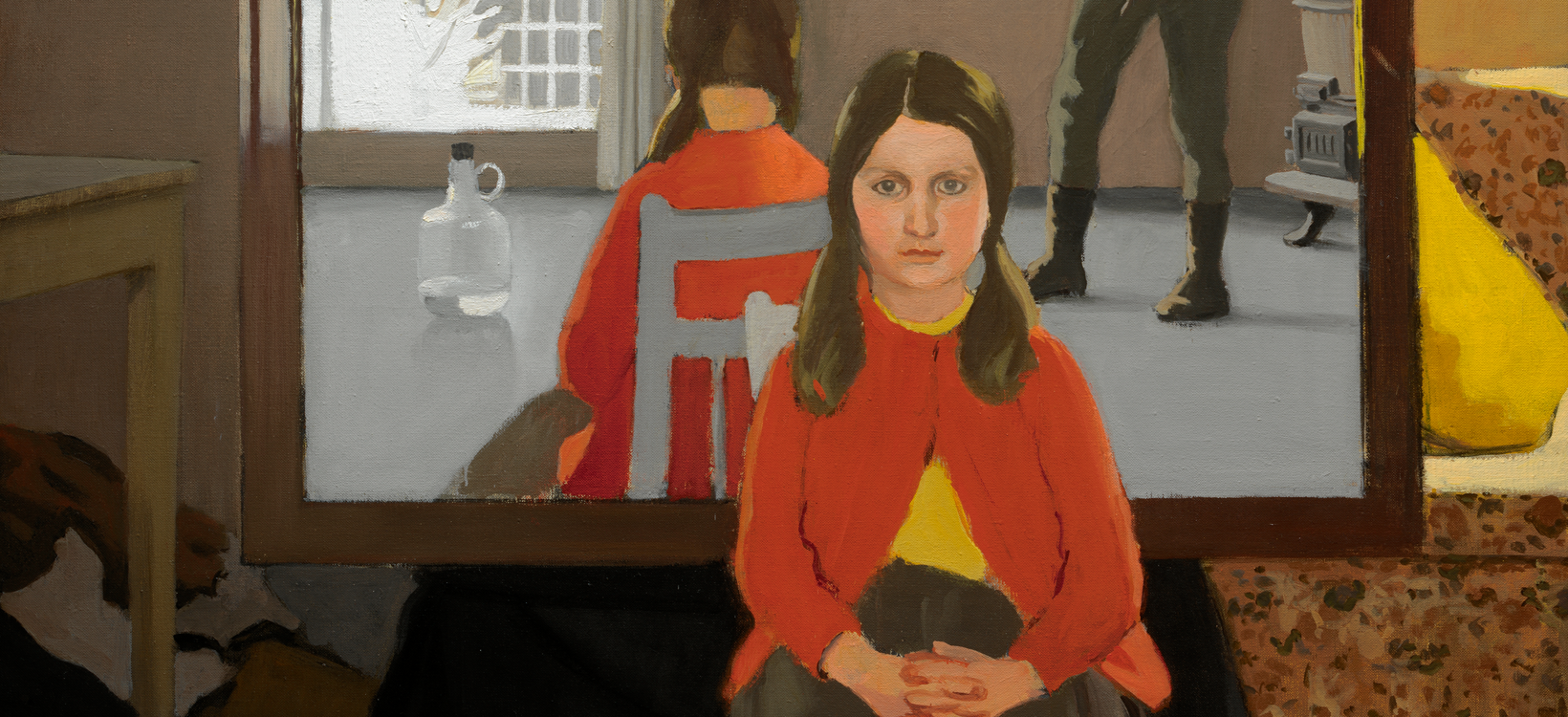 The Mirror by Fairfield Porter