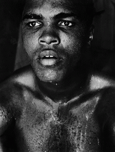 Muhammad Ali close up