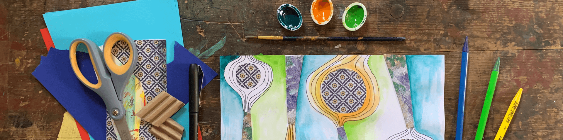 Monday afternoon art class for 7 - 10 year olds — Gloworm Studios