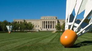Front facade of The Nelson-Atkins Museum of Art